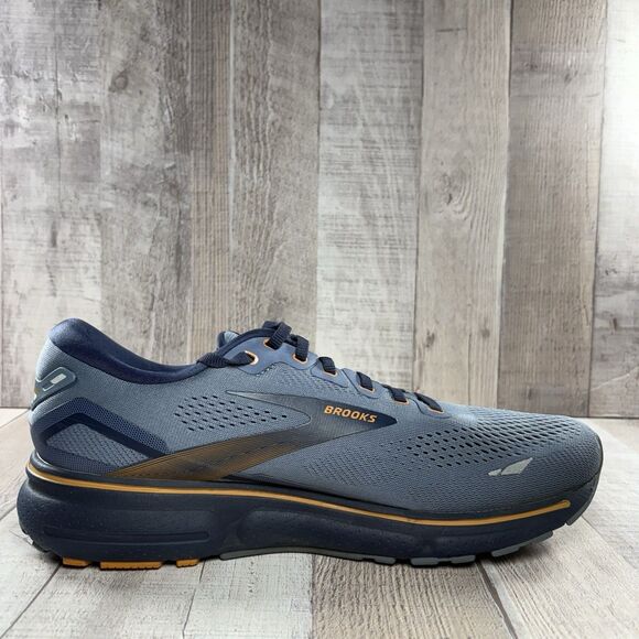 Brooks Ghost 15 Men's Size 11 Road Running Shoes Athletic Sneakers Low Top Blue - Picture 5 of 15